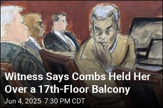 Witness Says Combs Held Her Over a 17th-Floor Balcony