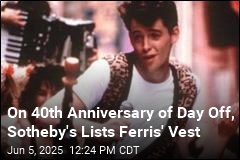 Ferris Bueller&#39;s Vest Is Up for Auction