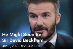 He Might Soon Be Sir David Beckham