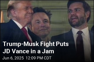 Trump-Musk Fight Puts JD Vance in a Jam