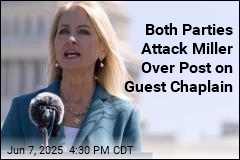 Both Parties Attack Miller Over Post on Guest Chaplain