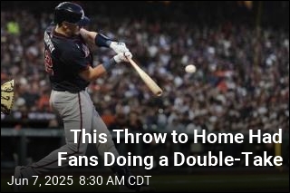 This Throw to Home Had Fans Doing a Double-Take