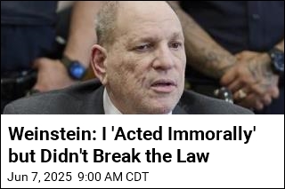 Harvey Weinstein: &#39;Regrets,&#39; I&#39;ve Had a Few