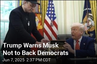 'Very Serious Consequences' if Musk Helps Democrats: Trump