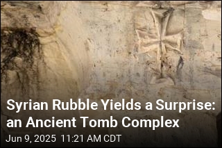 Syrian Rubble Yields a Surprise: an Ancient Tomb Complex