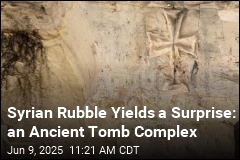 Syrian Rubble Yields a Surprise: an Ancient Tomb Complex