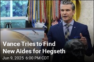 Vance Tries to Find New Aides for Hegseth