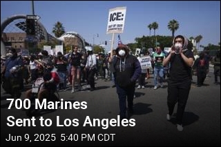 700 Marines Sent to Los Angeles
