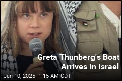 Greta Thunberg&#39;s Boat Arrives in Israel