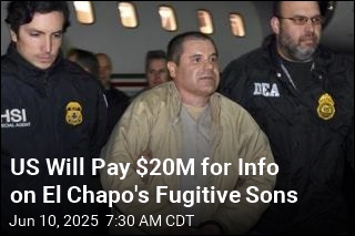 $20M Reward Targets El Chapo&#39;s Fugitive Sons