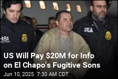 $20M Reward Targets El Chapo&#39;s Fugitive Sons