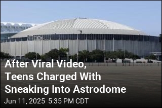 After Viral Video, Teens Charged With Sneaking Into Astrodome