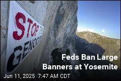 Feds Ban Large Banners at Yosemite