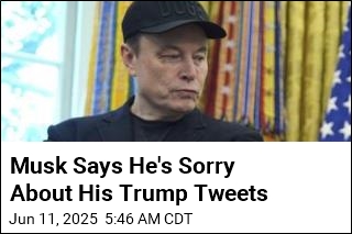 Musk: &#39;I Regret&#39; Some of Those Trump Slams