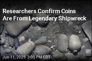Study Confirms Coins Are From &#39;Holy Grail of Shipwrecks&#39;