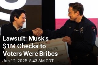 Lawsuit: Musk Bribed Wisconsin Voters