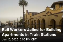 Caltrain Employees Built Secret Apartments in Stations