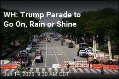 DC Gears Up for Trump Parade, With Eye on Iffy Weather