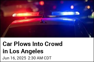 Car Plows Into Crowd in Los Angeles