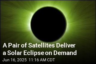 These Satellites Deliver a Solar Eclipse on Demand
