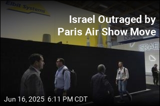 France Shuts Israeli Booths at Paris Air Show