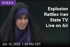 Explosion Rattles Iran State TV Live on Air