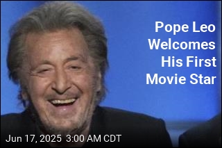 Al Pacino Gets Audience With the Pope