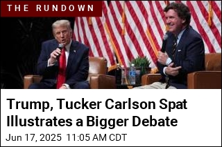Trump, Tucker Carlson Spat Illustrates a Bigger Debate