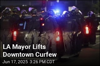 LA Mayor Lifts Downtown Curfew