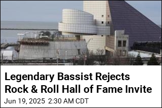 Iconic Bassist Rejects Invite to Rock &amp; Roll Hall of Fame