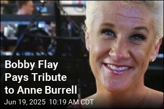 Bobby Flay Pays Tribute to Anne Burrell