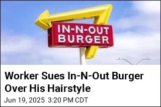 Worker Sues In-N-Out Burger Over His Hairstyle