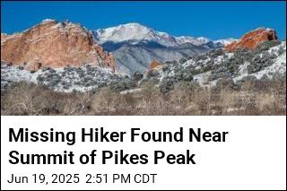 Missing Hiker Found Near Summit of Pikes Peak