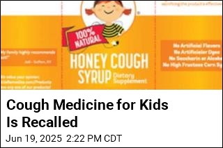 Cough Medicine for Kids Is Recalled