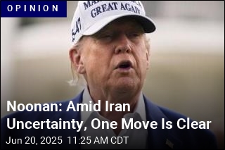 Noonan: Trump Has a Smart Play to Make on Iran