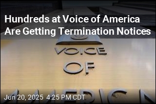 Most of the Remaining Staff at Voice of America Get Notices