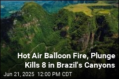 Hot Air Balloon Catches Fire, Killing 8 in Brazil