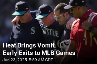 Heat Brings Vomit, Early Exits to MLB Games