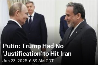 Putin Slams &#39;Unprovoked&#39; US Attack on Iran