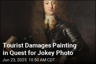 Museumgoer Stumbles Into Painting in Quest for Photo