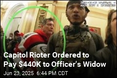 Capitol Rioter Ordered to Pay $440K to Officer&#39;s Widow