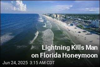 Lightning Kills Man on Florida Honeymoon