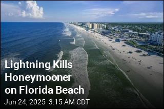 Lightning Kills Man on Florida Honeymoon