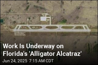 Work Begins on Florida&#39;s &#39;Alligator Alcatraz&#39;