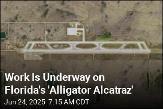 Work Begins on Florida&#39;s &#39;Alligator Alcatraz&#39;