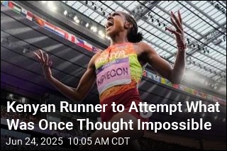 Kenyan Runner Attempts What No Woman Has Done Before