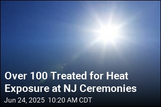 More Than 100 Treated Over Heat at NJ Graduations