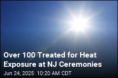 More Than 100 Treated Over Heat at NJ Graduations