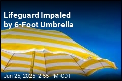 NJ Lifeguard Impaled by 6-Foot Beach Umbrella