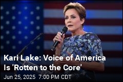 Kari Lake Says It&#39;s &#39;Best to Scrap&#39; Voice of America